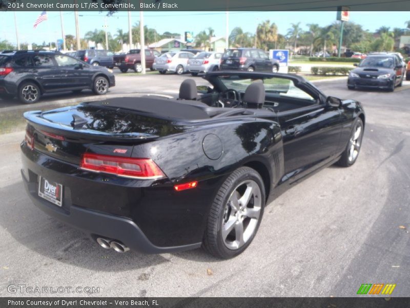 Black / Black 2014 Chevrolet Camaro LT/RS Convertible