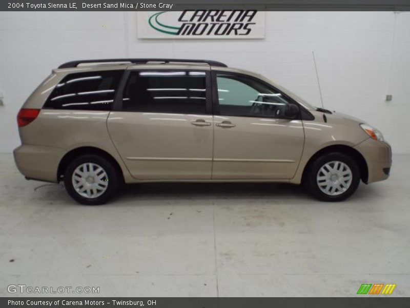 Desert Sand Mica / Stone Gray 2004 Toyota Sienna LE