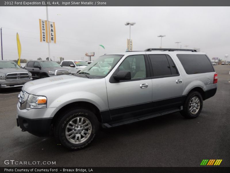 Ingot Silver Metallic / Stone 2012 Ford Expedition EL XL 4x4