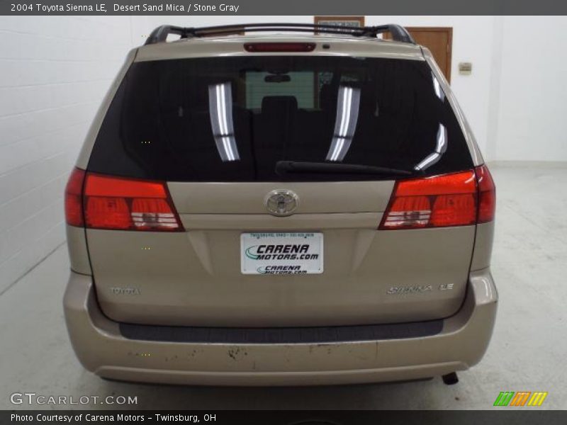 Desert Sand Mica / Stone Gray 2004 Toyota Sienna LE