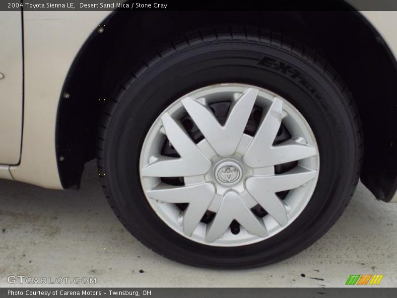Desert Sand Mica / Stone Gray 2004 Toyota Sienna LE