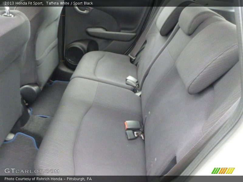 Taffeta White / Sport Black 2013 Honda Fit Sport