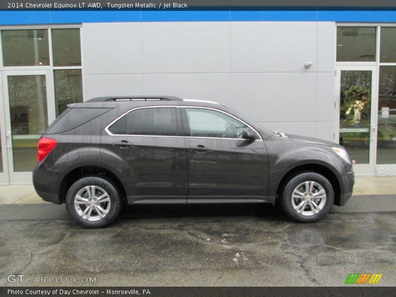 Tungsten Metallic / Jet Black 2014 Chevrolet Equinox LT AWD