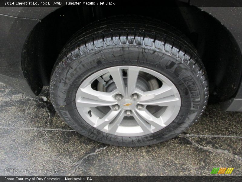 Tungsten Metallic / Jet Black 2014 Chevrolet Equinox LT AWD