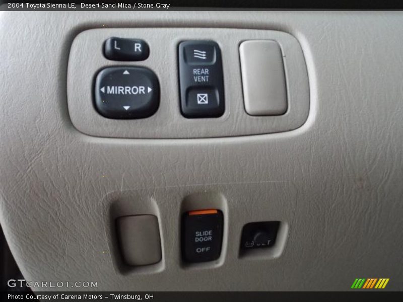 Desert Sand Mica / Stone Gray 2004 Toyota Sienna LE