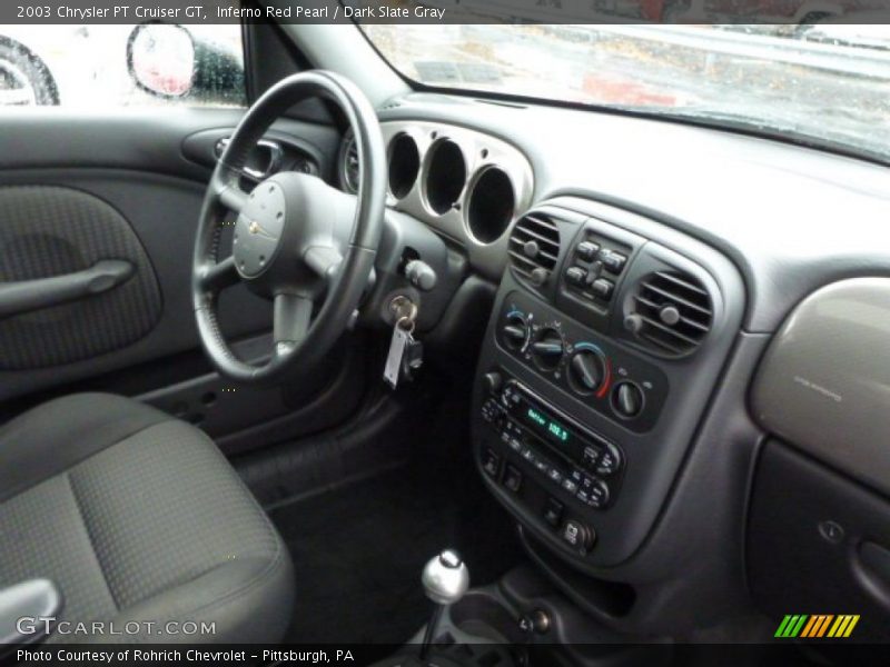 Inferno Red Pearl / Dark Slate Gray 2003 Chrysler PT Cruiser GT