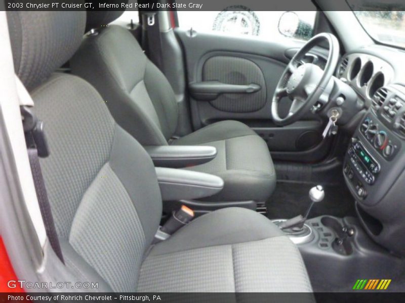 Inferno Red Pearl / Dark Slate Gray 2003 Chrysler PT Cruiser GT