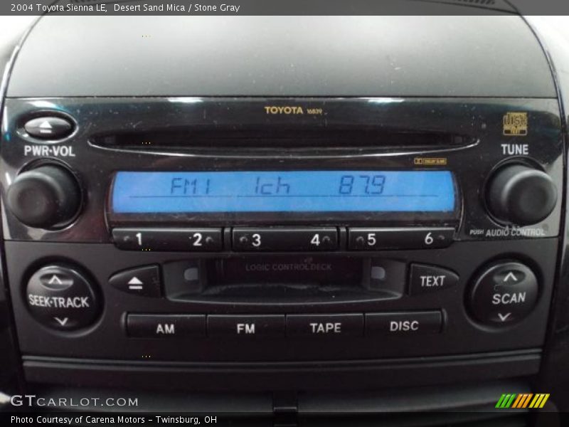 Desert Sand Mica / Stone Gray 2004 Toyota Sienna LE