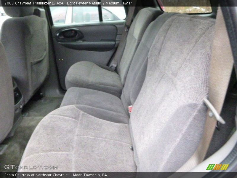 Light Pewter Metallic / Medium Pewter 2003 Chevrolet TrailBlazer LS 4x4