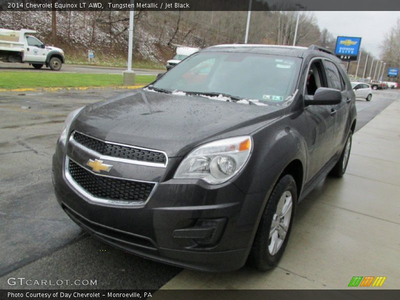 Tungsten Metallic / Jet Black 2014 Chevrolet Equinox LT AWD