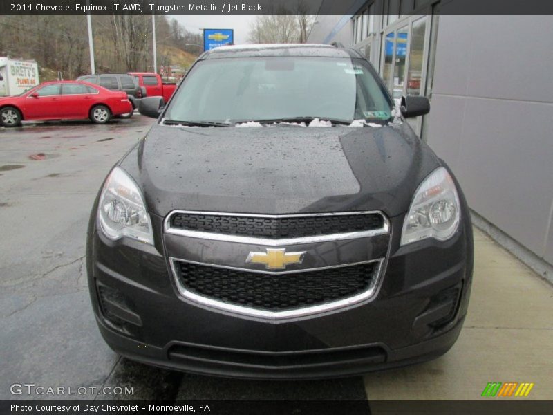 Tungsten Metallic / Jet Black 2014 Chevrolet Equinox LT AWD