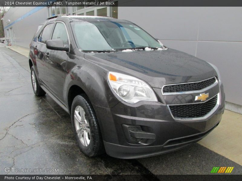 Tungsten Metallic / Jet Black 2014 Chevrolet Equinox LT AWD
