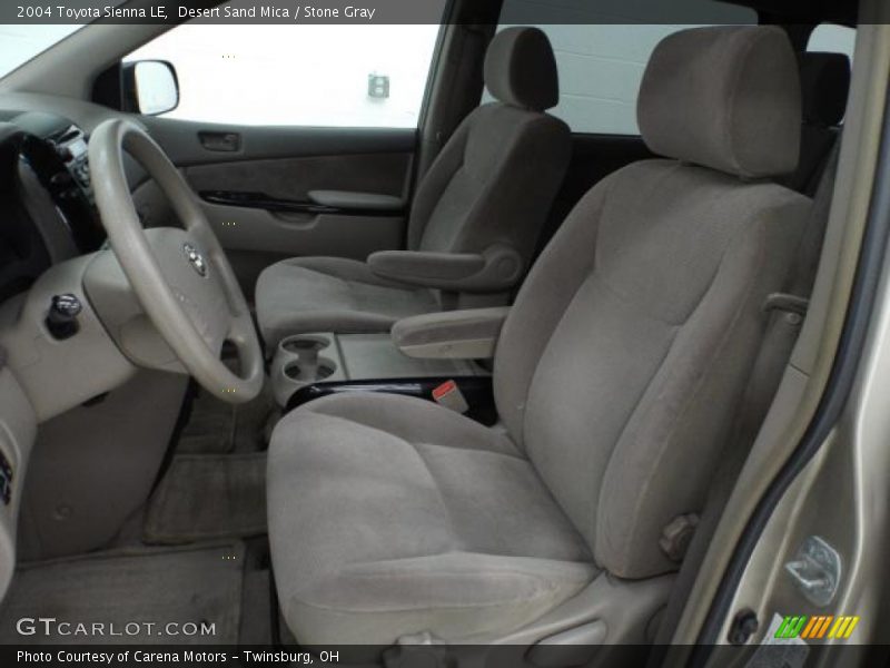Desert Sand Mica / Stone Gray 2004 Toyota Sienna LE