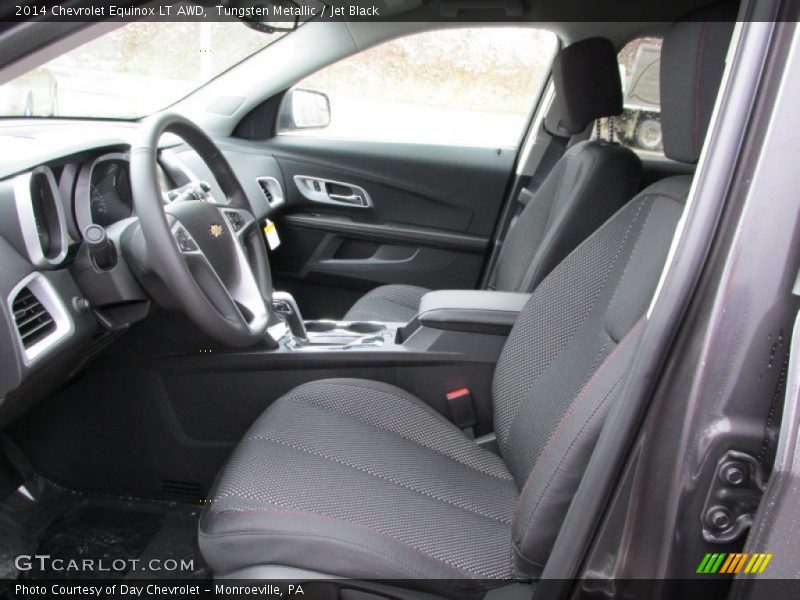 Tungsten Metallic / Jet Black 2014 Chevrolet Equinox LT AWD
