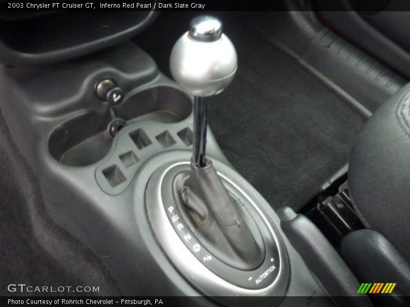 Inferno Red Pearl / Dark Slate Gray 2003 Chrysler PT Cruiser GT