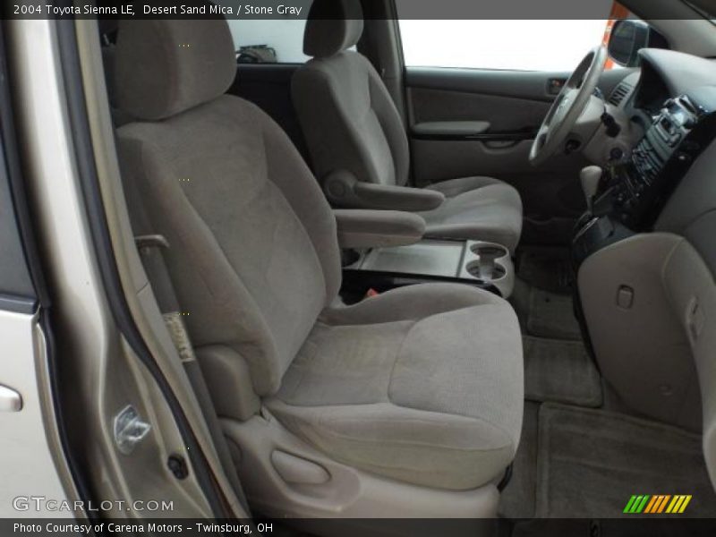Desert Sand Mica / Stone Gray 2004 Toyota Sienna LE