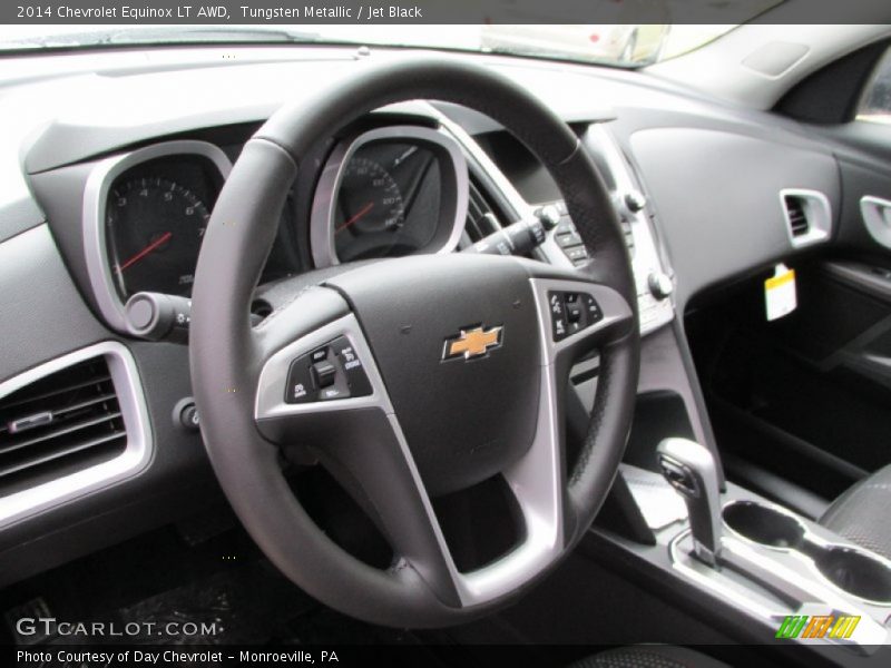 Tungsten Metallic / Jet Black 2014 Chevrolet Equinox LT AWD