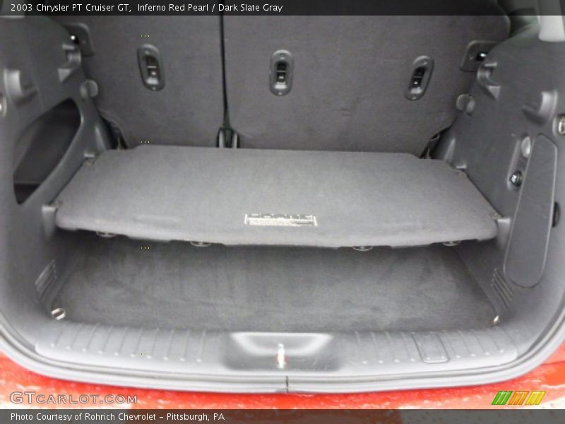 Inferno Red Pearl / Dark Slate Gray 2003 Chrysler PT Cruiser GT