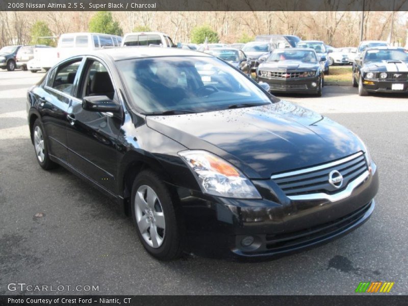 Super Black / Charcoal 2008 Nissan Altima 2.5 S