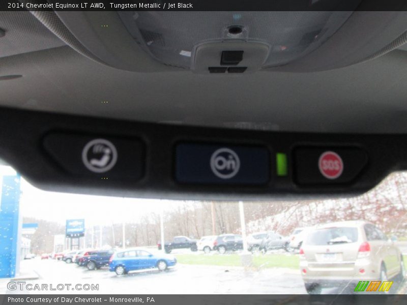 Tungsten Metallic / Jet Black 2014 Chevrolet Equinox LT AWD