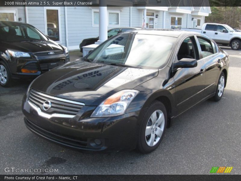 Super Black / Charcoal 2008 Nissan Altima 2.5 S