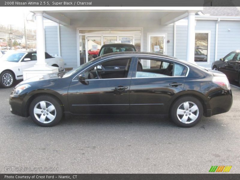 Super Black / Charcoal 2008 Nissan Altima 2.5 S