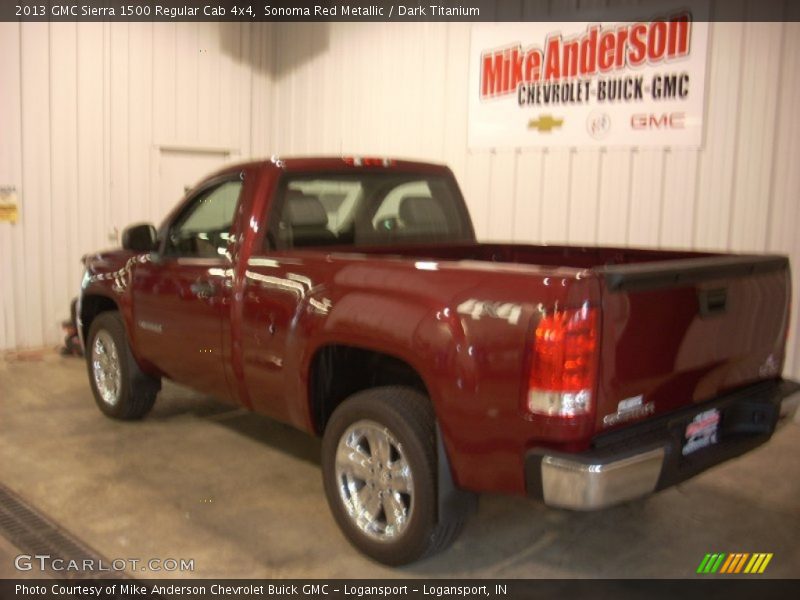 Sonoma Red Metallic / Dark Titanium 2013 GMC Sierra 1500 Regular Cab 4x4