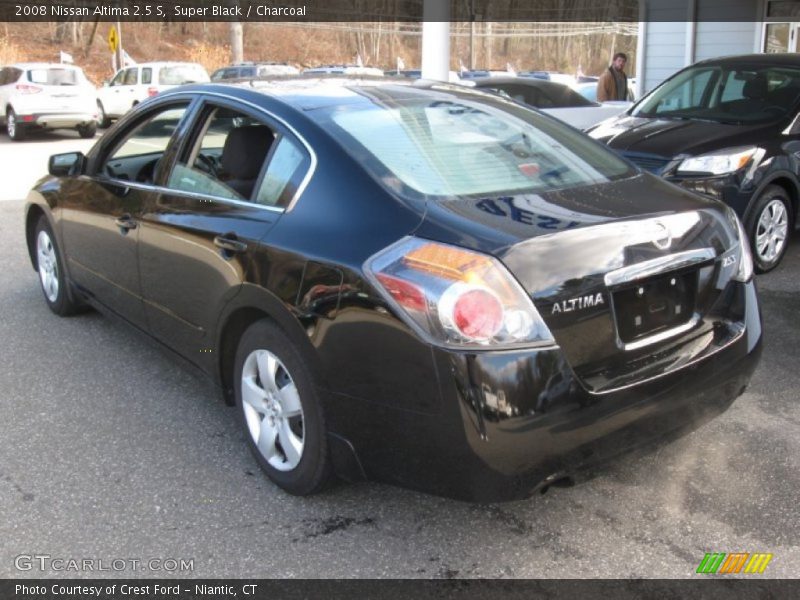 Super Black / Charcoal 2008 Nissan Altima 2.5 S