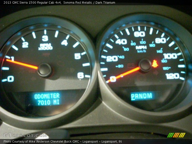 Sonoma Red Metallic / Dark Titanium 2013 GMC Sierra 1500 Regular Cab 4x4