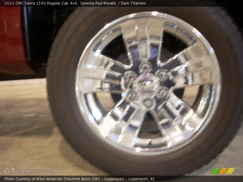 Sonoma Red Metallic / Dark Titanium 2013 GMC Sierra 1500 Regular Cab 4x4