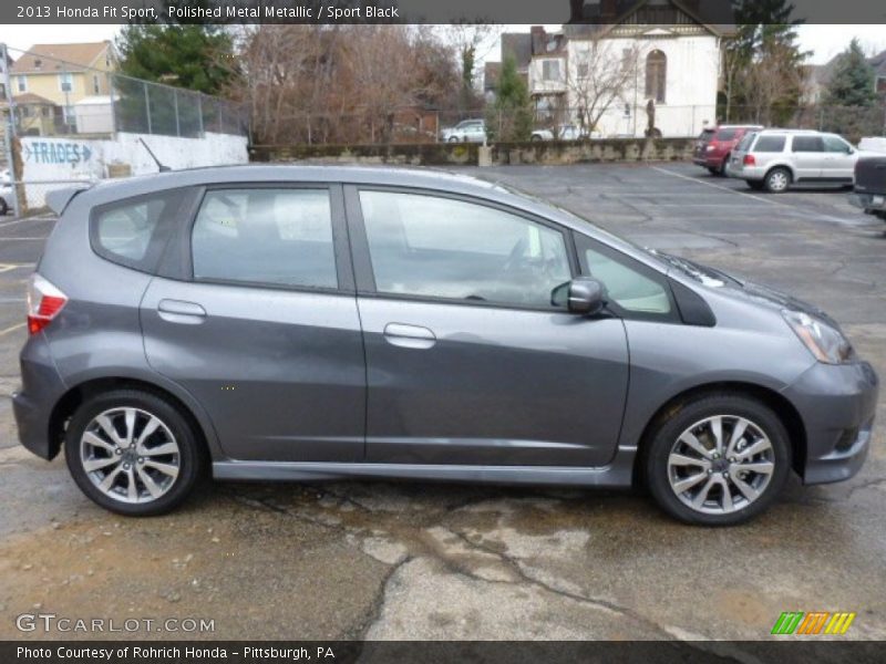 Polished Metal Metallic / Sport Black 2013 Honda Fit Sport