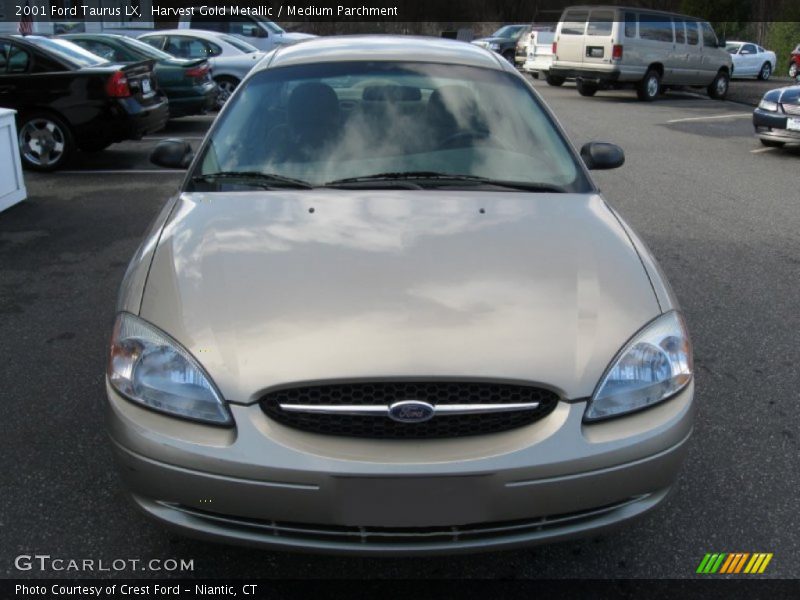 Harvest Gold Metallic / Medium Parchment 2001 Ford Taurus LX