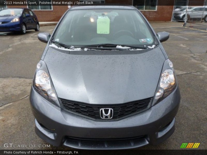 Polished Metal Metallic / Sport Black 2013 Honda Fit Sport