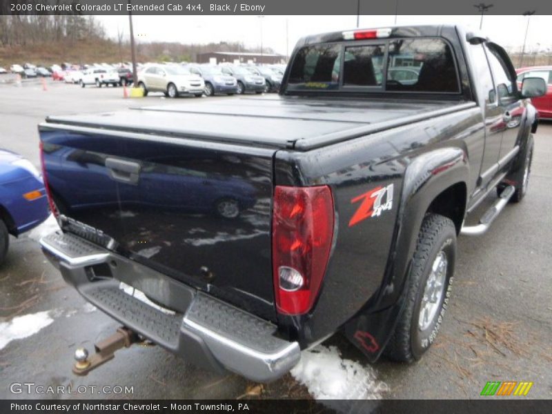 Black / Ebony 2008 Chevrolet Colorado LT Extended Cab 4x4