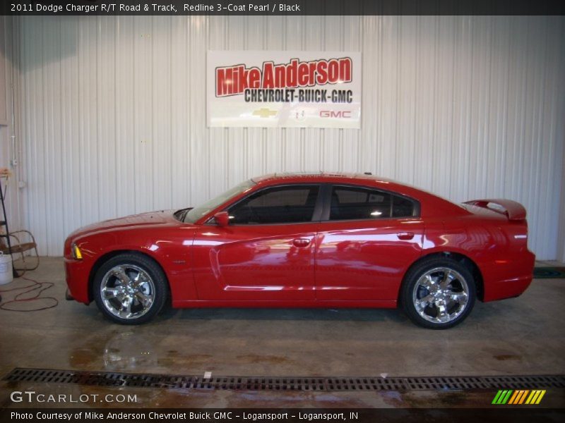 Redline 3-Coat Pearl / Black 2011 Dodge Charger R/T Road & Track