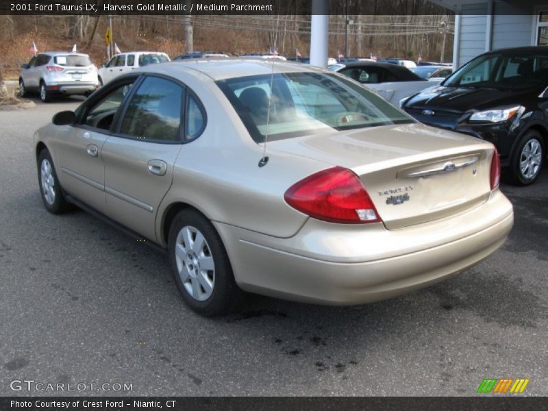 Harvest Gold Metallic / Medium Parchment 2001 Ford Taurus LX
