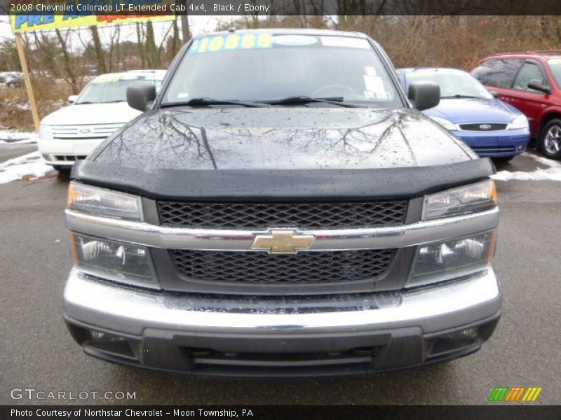 Black / Ebony 2008 Chevrolet Colorado LT Extended Cab 4x4