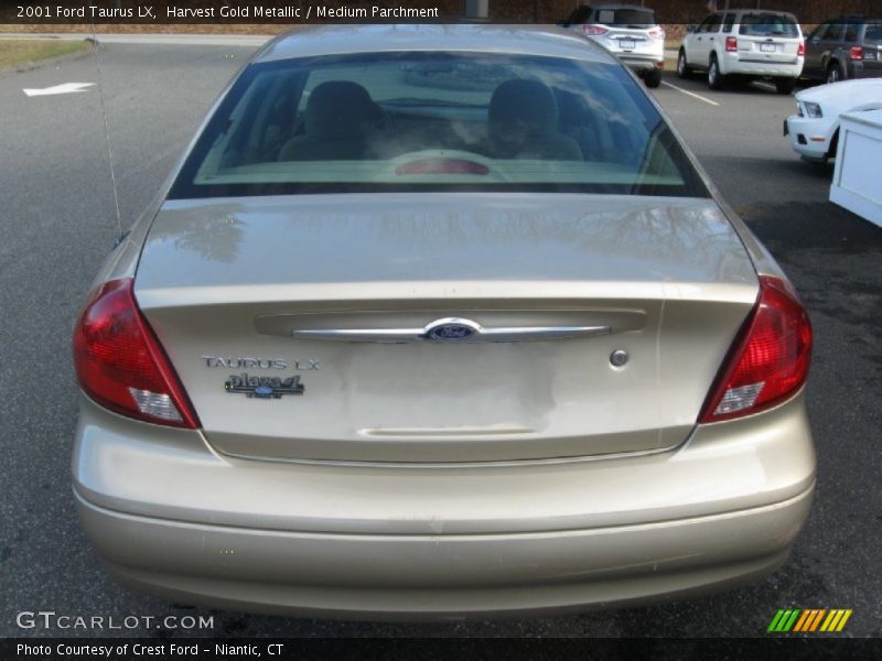 Harvest Gold Metallic / Medium Parchment 2001 Ford Taurus LX