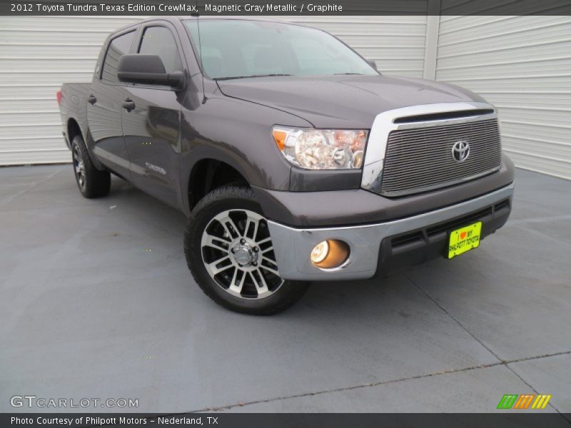 Magnetic Gray Metallic / Graphite 2012 Toyota Tundra Texas Edition CrewMax