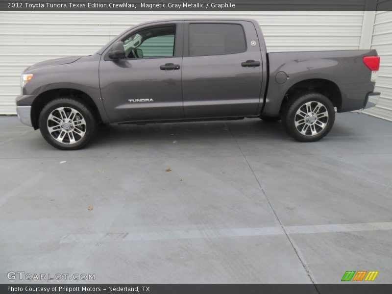 Magnetic Gray Metallic / Graphite 2012 Toyota Tundra Texas Edition CrewMax