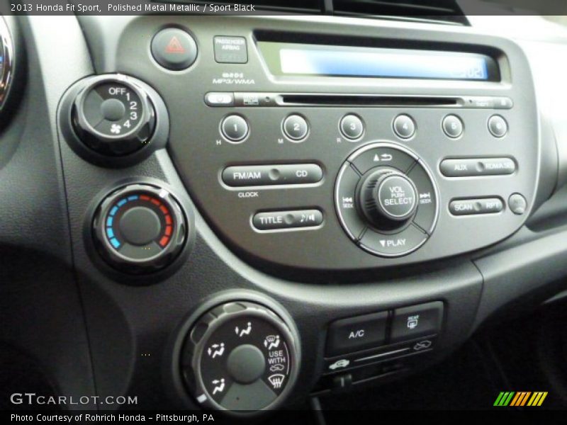 Polished Metal Metallic / Sport Black 2013 Honda Fit Sport