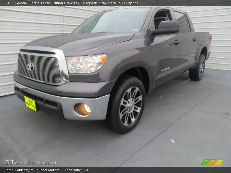 Magnetic Gray Metallic / Graphite 2012 Toyota Tundra Texas Edition CrewMax