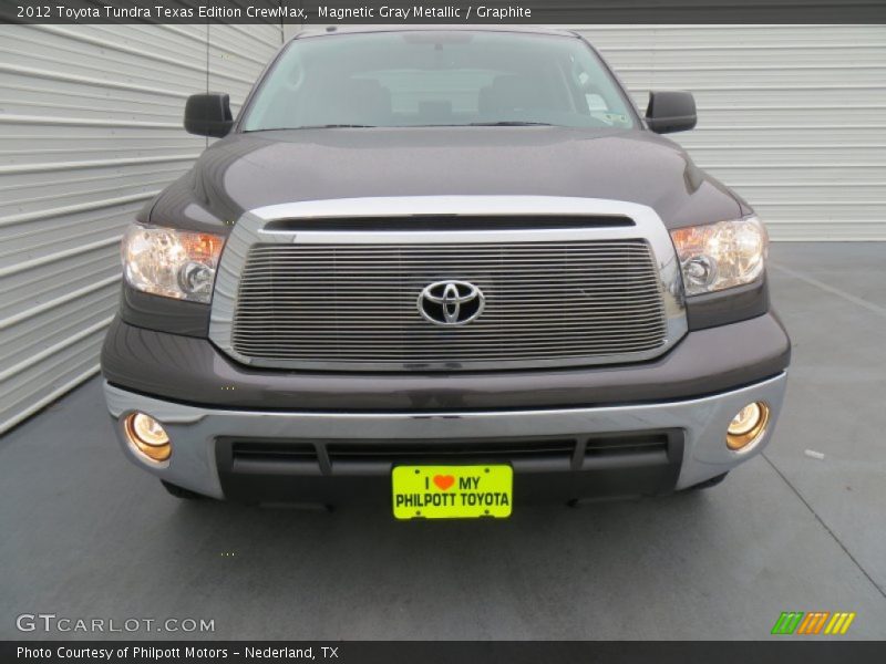 Magnetic Gray Metallic / Graphite 2012 Toyota Tundra Texas Edition CrewMax