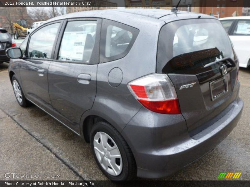 Polished Metal Metallic / Gray 2013 Honda Fit