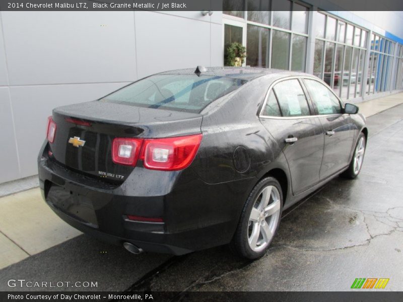 Black Granite Metallic / Jet Black 2014 Chevrolet Malibu LTZ