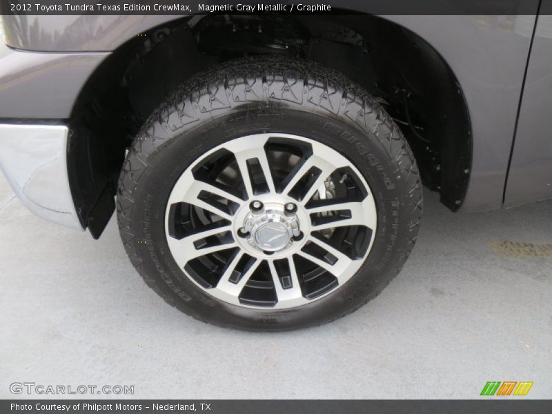 Magnetic Gray Metallic / Graphite 2012 Toyota Tundra Texas Edition CrewMax