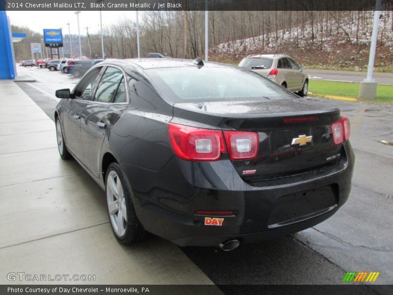 Black Granite Metallic / Jet Black 2014 Chevrolet Malibu LTZ
