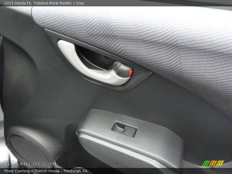 Polished Metal Metallic / Gray 2013 Honda Fit