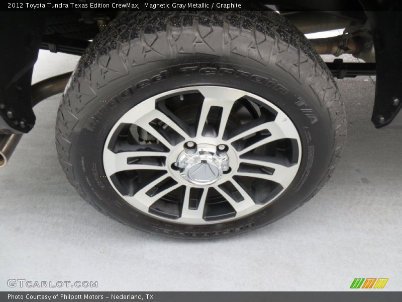 Magnetic Gray Metallic / Graphite 2012 Toyota Tundra Texas Edition CrewMax