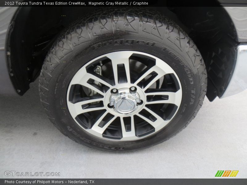 Magnetic Gray Metallic / Graphite 2012 Toyota Tundra Texas Edition CrewMax
